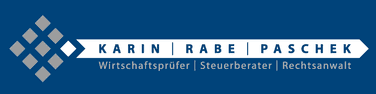 Partnerschaftsgesellschaft Karin, Rabe und Paschek Wirtschaftsprüfer, Steuerberater, Rechtsanwalt Titel Logo 02
